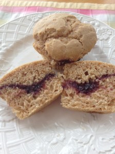 Peanut Butter & Jelly Muffins